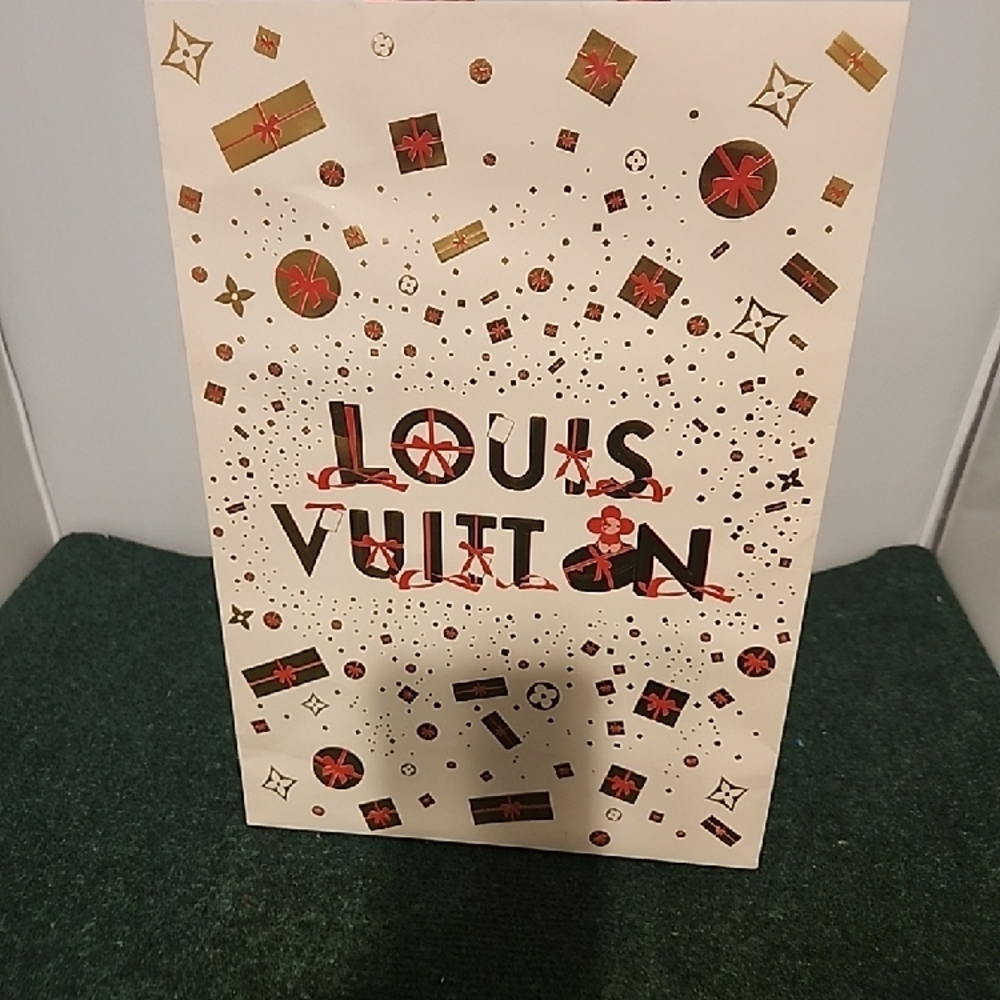 Louis Vuitton Gift Wrap Bag - Beige and Red